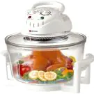 Многофункционална халогенна електрическа тенджера Rohnson R-2091, 1300W, 12 до 17 литра, Бял, (16602)