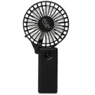 Преносим ръчен вентилатор Adler AD 7336, Сгъваем, 6.5 см, 46.2 dB, 2xAA, Перка наклонена под ъгъл 30 градуса, Черен, (35940356)