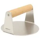 Преса за бургери Kinghoff KH 1878, Неръждаема стомана, Лесно измиване, Диаметър 11.4 см, Инокс, (22375)