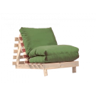 Фотьойл, разтегателен шезлонг, дърво, текстил, (9260)