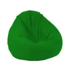 Пуф, круша, 520л., Nirvana Gigant - Teteron Green, за открито, Перящ се калъф, Пълнеж от Полистиролни перли