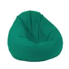 Пуф, круша, 520л., Nirvana Gigant - Panama Smarald, Водоустойчив, Перящ се калъф, Пълнеж от Полистиролни перли