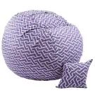 Комплект Барбарон и декоративна възглавница 600л. King Size, Zippity Purple, Перящ се калъф, Пълнеж с микс от мемори пяна и дунапрен, Гама Premium, (PUF-M-KP-PT-ZIP)