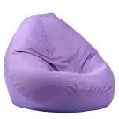 Пуф, круша, 520л., Nirvana Gigant - Panama Violet, Водоустойчив, Перящ се калъф, Пълнеж от Полистиролни перли, 8385