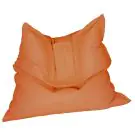 Пуф, Голяма възглавница, 350л., Magic Pillow - Orange, Еко кожа, Пълнеж от Полистиролни перли, 8090