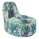 Пуф, стол, 200л., OK Junior, Tropical Leaves, Водоустойчив, Перящ се калъф, Пълнеж от Полистиролни перли, принт, 8483