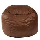 Пуф, Барбарон, 600л., King Size - Iced Coffee, Перящ се калъф, Трансформира се в легло, Пълнеж с микс от мемори пяна и дунапрен, Гама Premium, 8441