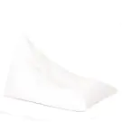 Пуф шезлонг, 320л. 130х100см., Kudos - Teteron White, Перящ се калъф, За открито, Пълнеж от Полистиролни перли, 8289