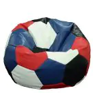 Пуф, топка, еко кожа, пълнеж от полистиролни перли, 400л., (2160)