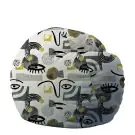 Барбарон 400л. Matusalem, Face It, Перящ се калъф, Подходящ за деца, Пълнеж с микс от мемори пяна и дунапрен, принт, (16968)