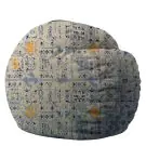 Барбарон King Size, Azulejo, Перящ се калъф, Принт, 600л., (16987)