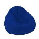 Пуф, круша, 520л., Nirvana Gigant - Teteron Blue, За открито, Перящ се калъф, Пълнеж от Полистиролни перли, 8097