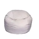 Пуф, Барбарон, 600л., King Size - Snowflake, Перящ се калъф, Трансформира се в легло, Пълнеж с микс от мемори пяна и дунапрен, Гама Plush Honey, 8127