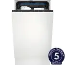 Съдомиялна за вграждане на 45см Electrolux EEA23200L, 10 комплекта, Auto Sense, Air Dry, Water Stop, Бял, (21772)