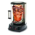 Вертикален грил Rohnson R-2530, 1500W, 21 литра, Таймър, 2 степени, Черен, (16567)