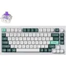 Механична клавиатура Keychron Q1 HE QMK 75% Shell White - Gateron Double-Rail Magnetic Nebula Switch, (35938751)