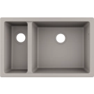 Кухненска мивка за монтаж под плот hansgrohe S510-U635-Concretegrey, (21938)