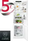 Хладилник с фризер за вграждане AEG SCB819E8TS, Инверторен мотор, 274 L, NoFrost, Бял, (21896)
