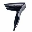 Сешоар Rosberg R51100P, 1200W, 2 скорости, DC мотор, Студена струя, Черен/сив, (22064)