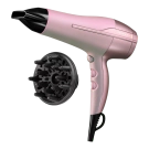 Сешоар Remington Coconut Smooth D5901, 2200 W, 2 скорости, 3 температурни настройки, Cool shot, Аксесоари, Розов, (35922731)