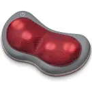 Шиацу масажор Beurer MG 149, 12W, 4 програми, Авт. изключване, Ергономичен дизайн, Червен/сив, (999BRMG149)