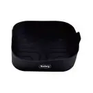 Силиконова форма за Airfryer Rosberg R51980SSN, 18x18x5 см, Черен, (17755)