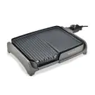 Скара тепаняки с грил 2в1 Techwood TTG-3326/2, 1600W, 33x26 см, Незалепващо покритие, Термостат, Черен, (35944209)