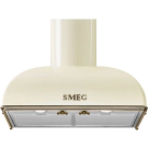 Аспиратор SMEG KS59POE2, Серия Coloniale, 60 см, за монтаж на стена, Крем, (19461)