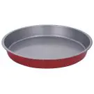 Тава за печене Oliver Voltz OV51222RN36, 36 см, Въглеродна стомана, Мраморно покритие, Червен, (35922582)