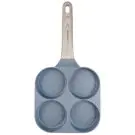 Тиган с 4 отделения Klausberg KB 7822, 18.5 см, Мраморно покритие, Индукция, Сив, (35944532)