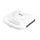 Тостер за сандвичи Rosberg R51442A, 800W, Грил, 2 тоста, Бял, (9600)