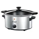 Уред за бавно готвене Slow Cooker Russell Hobbs Cook 22740-56, 160 W, 3.5 л, 2 програми, Запазване на топлината, Инокс, (22182)