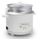 Уред за варене на ориз Royalty Line RL-RC18.10D, 700 W, 1.8l, Автоматично изключване, Бял, (11180)