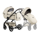 Tutis VIVA 5+ Leather бебешка количка 2в1 086 Vanila, (35943966)
