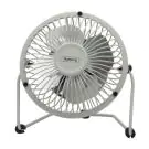 Вентилатор USB Rosberg R51760I6, 2.5W, 15 см, Настолен, Бял, (20602)