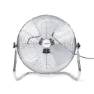 Вентилатор за под Esperanza EHF006 Cyclone, 110W, 45 см, 3 скорости, 116м3/мин, Алуминиеви перки, Сребрист/хром, (9999EHF006)