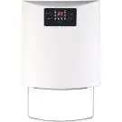 Вентилаторна печка за баня ELITE EWH-1375, 2000W, 2 степени, Стенен монтаж, Таймер, Функция отворен прозорец, Бял, (22340)