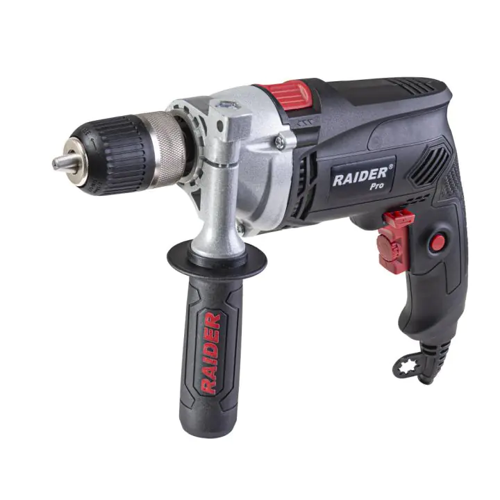 Бормашина 910W 13mm самоз. патр. RAIDER PRO RDP-ID42 Black edition, (35924251)