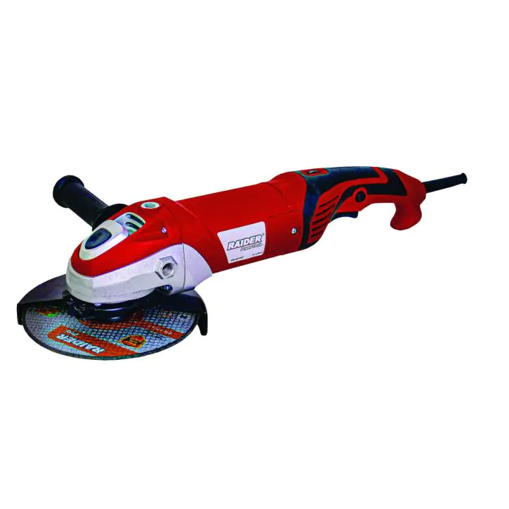 Ъглошлайф 180mm 1400W плавен старт рег. обороти RAIDER RD-AG10T, (35924304)