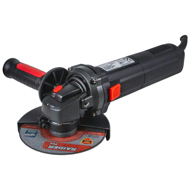 Ъглошлайф 125mm 750W RAIDER PRO RDP-AG80 Black Edition, (35930421)