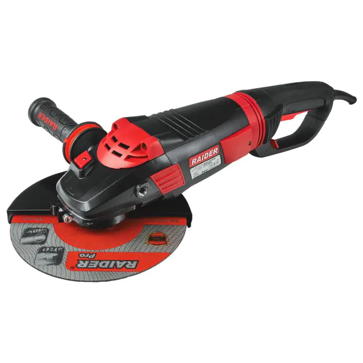 Ъглошлайф 230mm 2400W RAIDER PRO RDP-AG65 Black edition, (35924329)