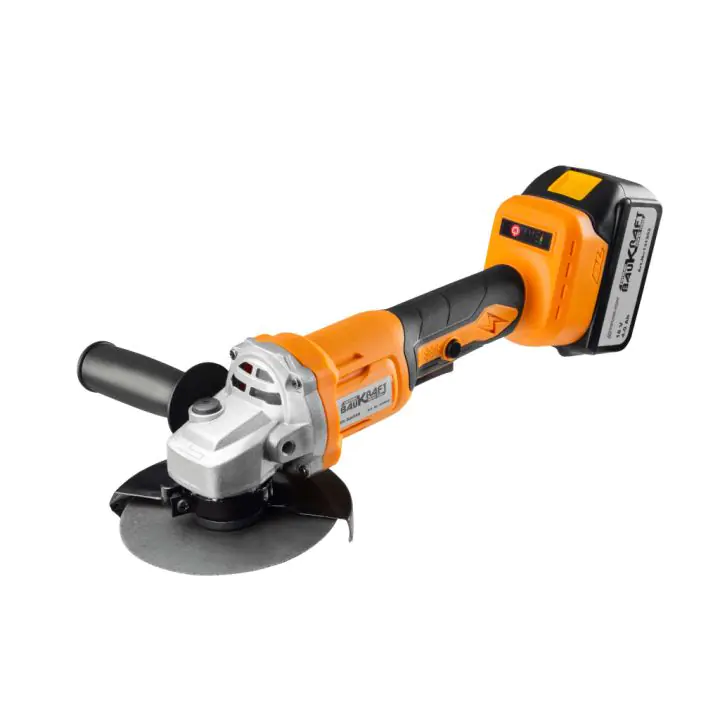 Ъглошлайф акум. безчетков ø125mm 18V 4Ah BAUKRAFT BK-BAG69 Set, (35924331)