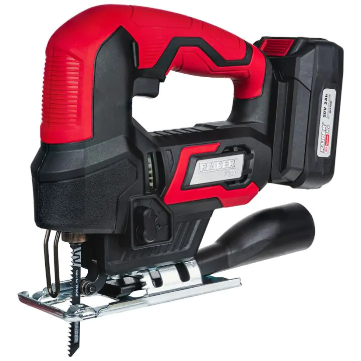 R20 Прободен трион quick 80mm 2Ah RAIDER PRO RDP-KJS20, (35930261)