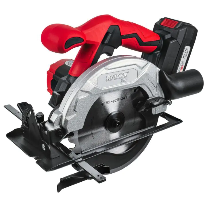 R20 Циркуляр Ø165x20mm LED 2Ah RAIDER PRO RDP-KCS20, (35930354)