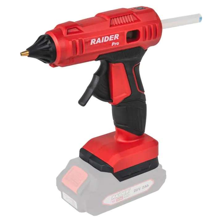 R20 Пистолет за топло лепене Ø11 Solo RAIDER PRO RDP-YGLG20, (35930134)