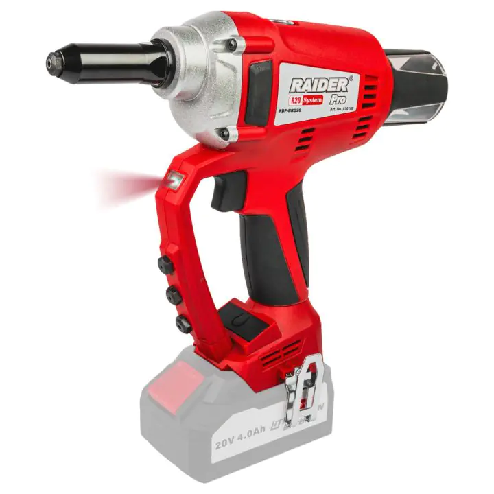 R20 Нитачка безчеткова 20000N куфар Solo RAIDER PRO RDP-BRG20, (35930768)