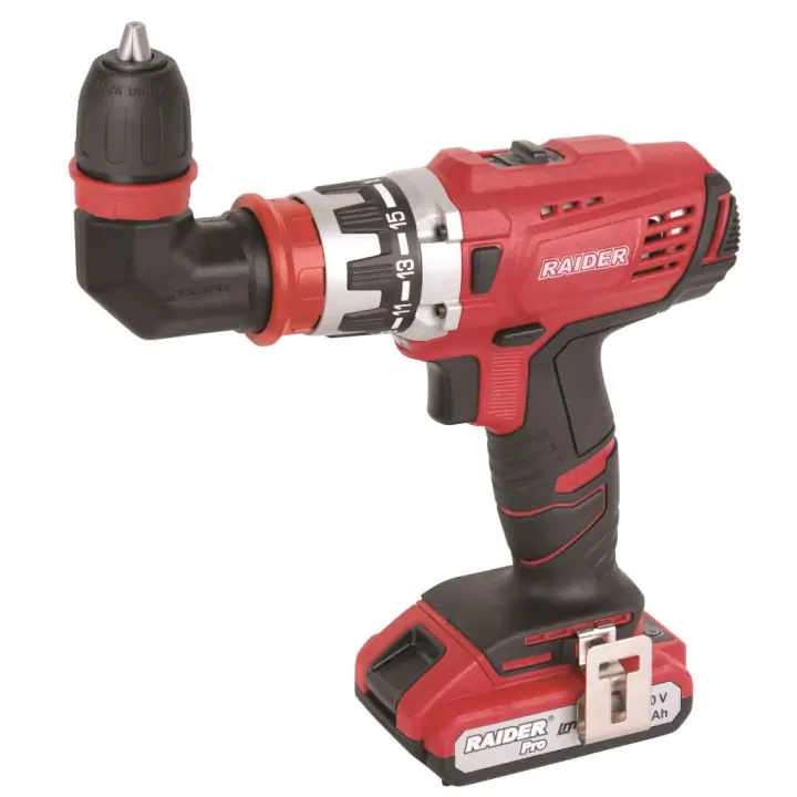 Бормашина акум. 20V 2-ск. 2x2Ah 58Nm RAIDER PRO RDP-CDL21, (35924382)
