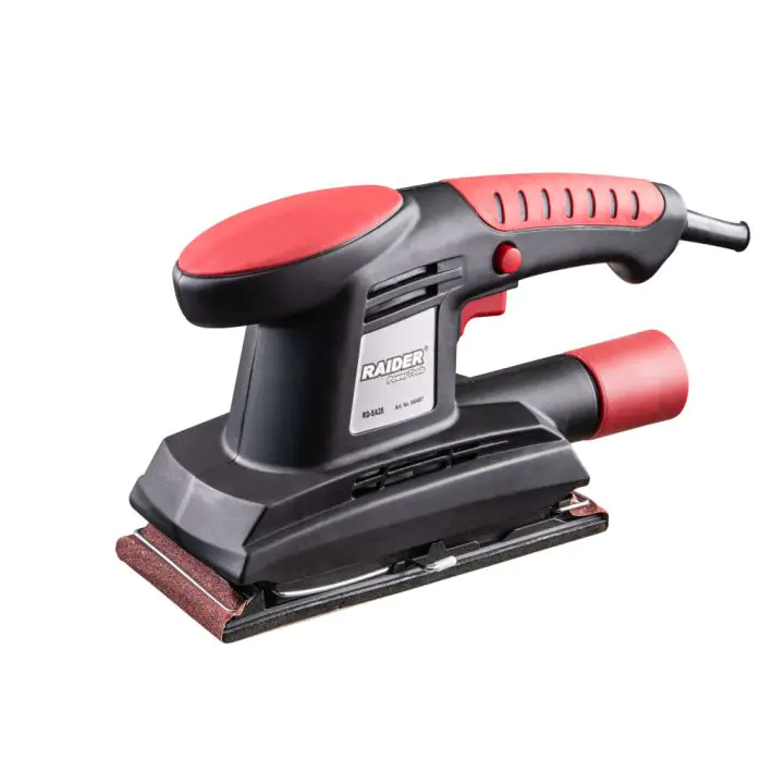 Виброшлайф 260W 90x187mm RAIDER RD-SA28 Black edition, (35929591)