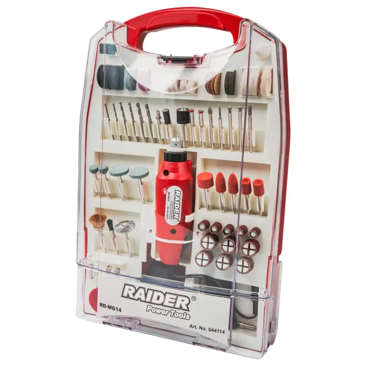 Шлифовалка 230V&12V DC 110 аксесоара RD-MG14, (35930742)