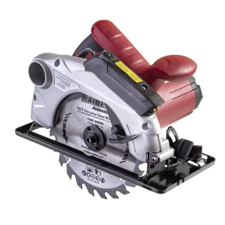 Циркуляр ръчен ø190mm 1500W лазер RAIDER RD-CS22B, (35924520)